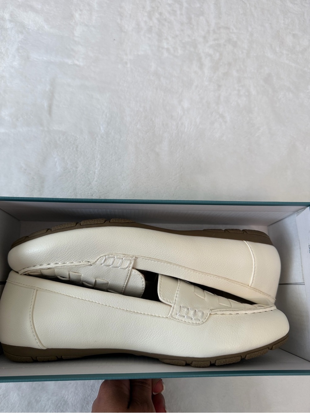 Cliffs by WHITE MOUNTAIN Ecru Slip-On Loafers - Picture 12 of 12